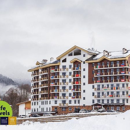 Rosa Ski Inn Hotel Rosa Khutor Esto-Sadok Exterior foto